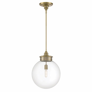 Emma - 1 Light Pendant-19 Inches Tall and 14 Inches Wide - 1337044