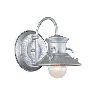 Budapest - One Light Small Outdoor Wall Mount - 1066350