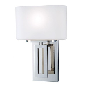 Hamilton - 1 Light Wall Sconce In Contemporary and Classic Style-11.5 Inches Tall and 8 Inches Wide