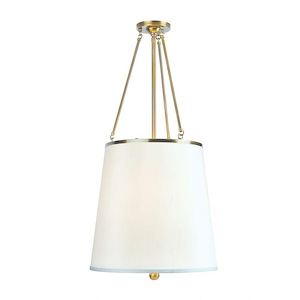 Ashton - 3 Light Chandelier-36 Inches Tall and 18 Inches Wide