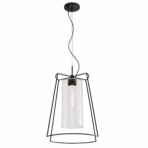 Cere - 1 Light Pendant In Modern and Contemporary Style-20 Inches Tall and 14.25 Inches Wide - 1066366