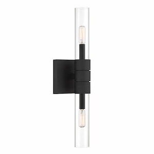 Rohe - 2 Light Wall Sconce-20 Inches Tall and 4.5 Inches Wide
