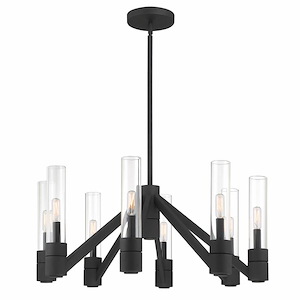 Rohe - 8 Light Chandelier-20.75 Inches Tall and 28 Inches Wide