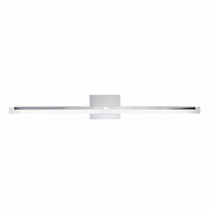 Double L - 21W LED Wall Sconce In Contemporary Style-26 Inches Tall and 1.25 Inches Wide - 1220637