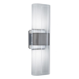 Gem - 16W LED Wall Sconce In Modern and Contemporary Style-17 Inches Tall and 5 Inches Wide