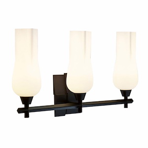 Fleur - 3 Light Wall Sconce-13.88 Inches Tall and 25.25 Inches Wide