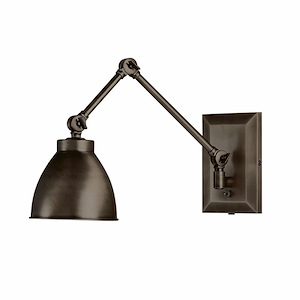 Maggie - 1 Light Swing Arm Wall Sconce In Contemporary and Classic Style-6.75 Inches Tall and 5.25 Inches Wide