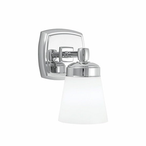Soft Square - 1 Light Wall Sconce In Contemporary and Classic Style-8.5 Inches Tall and 5 Inches Wide - 1100710