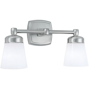 Soft Square - Two Light Wall Sconce - 1220606