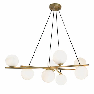 Perch - 8 Light Pendant In Contemporary and Modern Style-44 Inches Tall and 41.25 Inches Wide - 1066443