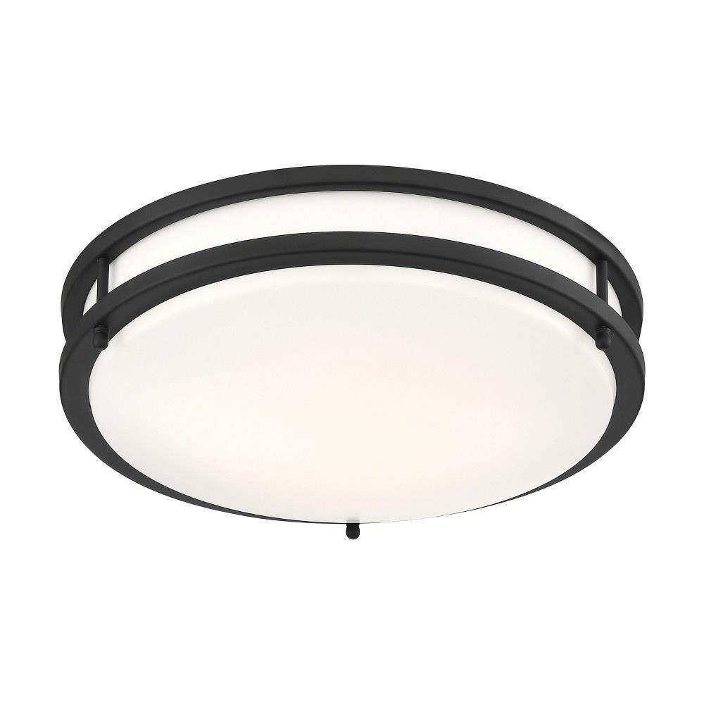 Nuvo-Lighting---62-1636---Glamour---25W-LED-Flush-Mount -In-3.75-Inches-Tall-and-13-Inches-Wide