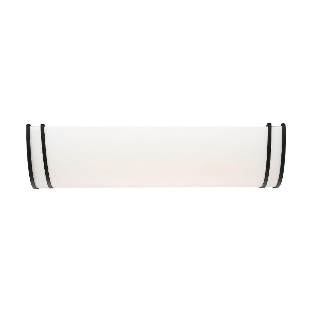 Nuvo-Lighting---62-1639---Glamour---26W-LED-Linear-Flush-Mount -In-4.5-Inches-Tall-and-12-Inches-Wide