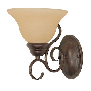 Castillo-One Light Wall Sconce-7.25 Inches Wide by 9 Inches High