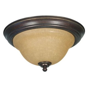 Castillo-Two Light Flush Mount-13.25 Inches Wide by 7.5 Inches High