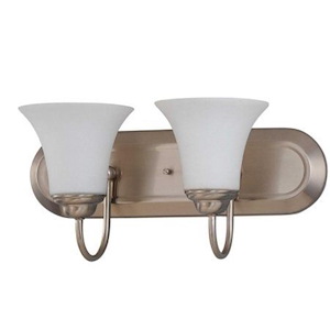 Dupont-Two Light Vanity-13 Inches Wide by 8 Inches High