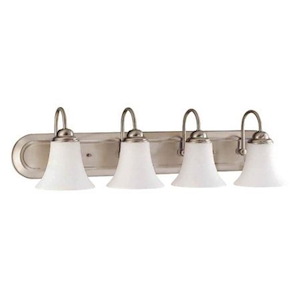 Dupont-Four Light Vanity-30 Inches Wide by 8 Inches High