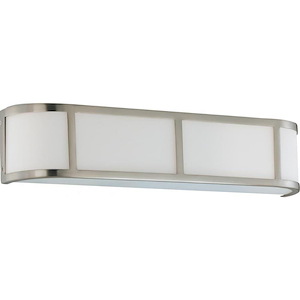 Odeon-Three Light Wall Sconce-23.875 Inches Wide by 5 Inches High
