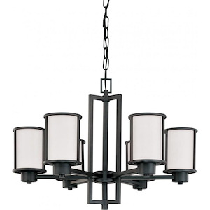 Odeon-Six Light Chandelier-28 Inches Wide by 19.88 Inches High - 668687