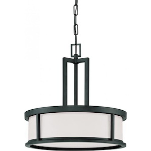 Odeon-Four Light Pendant-17 Inches Wide by 17 Inches High - 668684