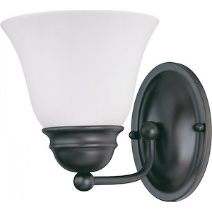 Empire-One Light Wall Sconce-6.25 Inches Wide by 6.5 Inches High