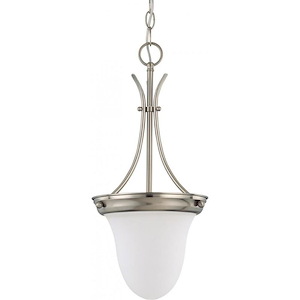 One Light Pendant-9.75 Inches Wide by 20.5 Inches High