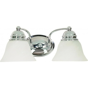 Empire-Two Light Vanity-14.875 Inches Wide by 6.25 Inches High - 183790