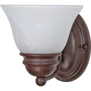 Empire-One Light Wall Sconce-6.25 Inches Wide by 6.5 Inches High - 183783