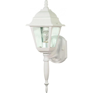 Briton-1 Light Outdoor Wall Lantern-6 Inches Wide by 18 Inches High