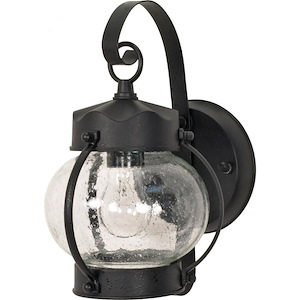 Onion-1 Light Outdoor Wall Lantern-6 Inches Wide by 10.63 Inches High