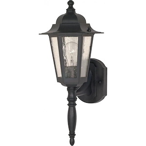 Central Park-1 Light Outdoor Wall Lantern-7 Inches Wide by 18 Inches High