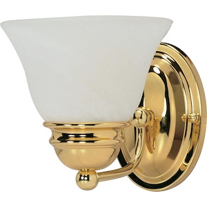 Empire-One Light Wall Sconce-6.25 Inches Wide by 6.5 Inches High - 183779