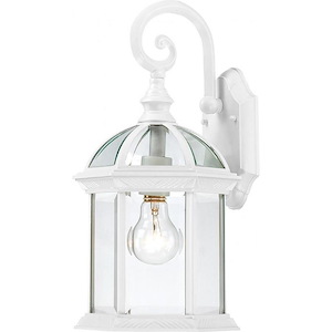 Boxwood-1 Light Outdoor Wall Lantern-7.88 Inches Wide by 15.75 Inches High - 1004042