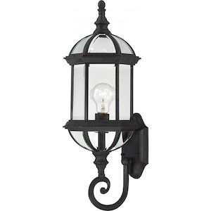 Boxwood-1 Light Outdoor Wall Lantern-7.88 Inches Wide by 22 Inches High - 1004043