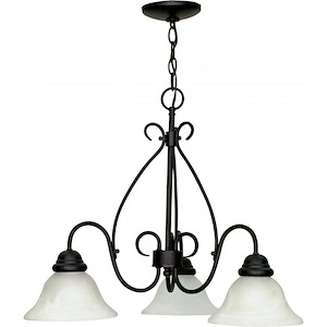 Castillo-Three Light Chandelier-26 Inches Wide by 20 Inches High