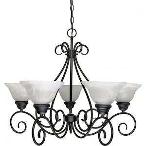 Castillo-Five Light Chandelier-28 Inches Wide by 21 Inches High - 183752