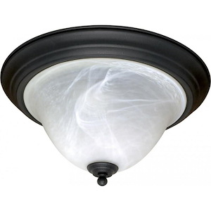 Castillo-Two Light Flush Mount-15.25 Inches Wide by 8 Inches High - 183928