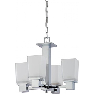 Parker-Four Light Chandelier-18 Inches Wide by 16 Inches High - 278501
