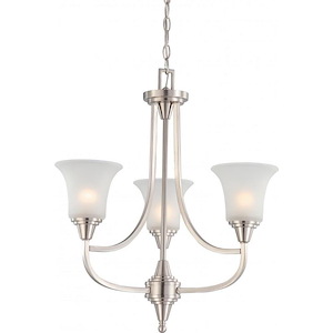 Surrey-Three Light Chandelier-21.75 Inches Wide by 24 Inches High