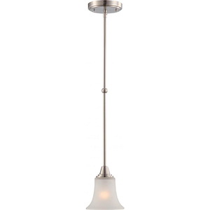 Surrey-One Light Mini-Pendant-6 Inches Wide by 33 Inches High - 278416