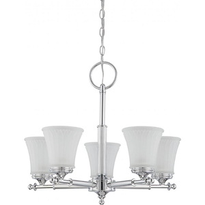 Teller-Five Light Chandelier-22 Inches Wide by 19.5 Inches High - 278542