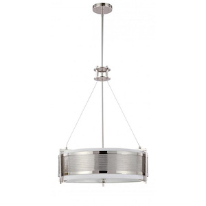 Diesel-Four Light Round Pendant-21 Inches Wide by 27.375 Inches High - 278662