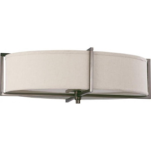 Portia-Six Light Oval Flush Mount-16 Inches Wide by 7.75 Inches High
