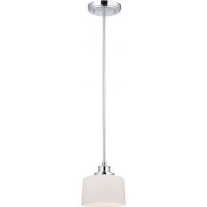 Soho-One Light Mini-Pendant-7 Inches Wide by 44 Inches High