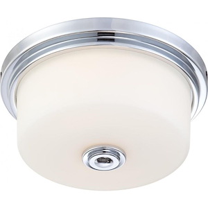 Soho-Two Light Medium Flush Mount-13 Inches Wide by 6.125 Inches High