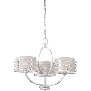 Harlow-Three Light Chandelier -25 Inches Wide by 20.375 Inches High - 278754