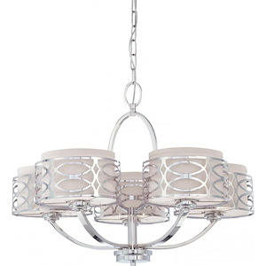 Harlow-Five Light Chandelier -27.75 Inches Wide by 20.38 Inches High - 278753
