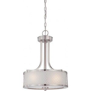 Fusion-Three Light Pendant-13.75 Inches Wide by 19.25 Inches High - 278720