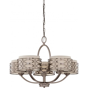 Harlow-Five Light Chandelier -27.75 Inches Wide by 20.38 Inches High