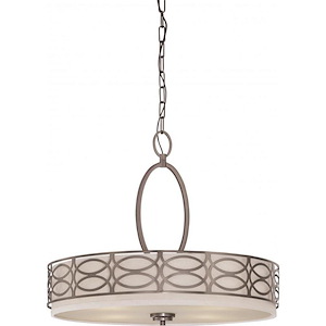 Harlow-Four Light Pendant -23.63 Inches Wide by 20 Inches High