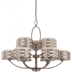 Harlow-Nine Light Chandelier -38 Inches Wide by 29.25 Inches High - 278867